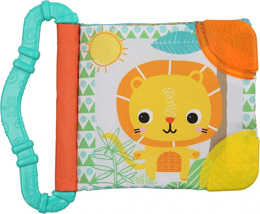 Bright Starts Teethe & Read Soft Book Toy.
