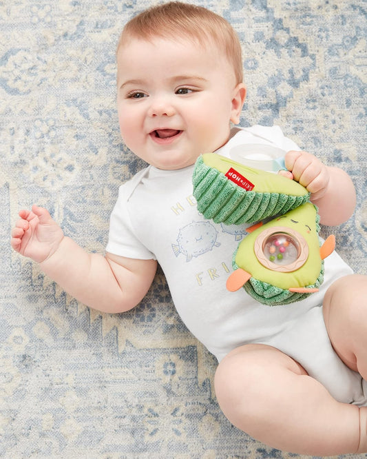 Skip Hop Avocado Baby Stroller Toy.