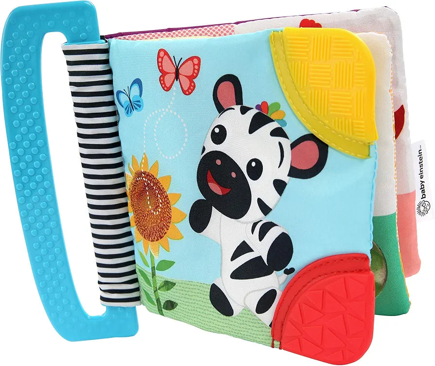 Baby Einstein Curious Explorers Teether Book Take-Along Toy.