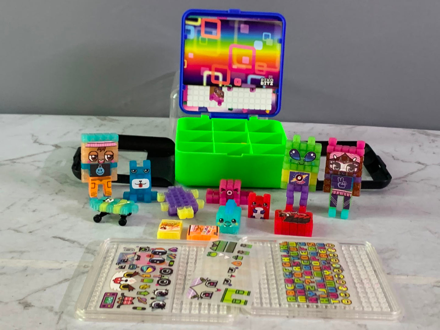 Pixobitz, Exclusive Neon Studio With Water Fuse Beads. (Rs250 advance)