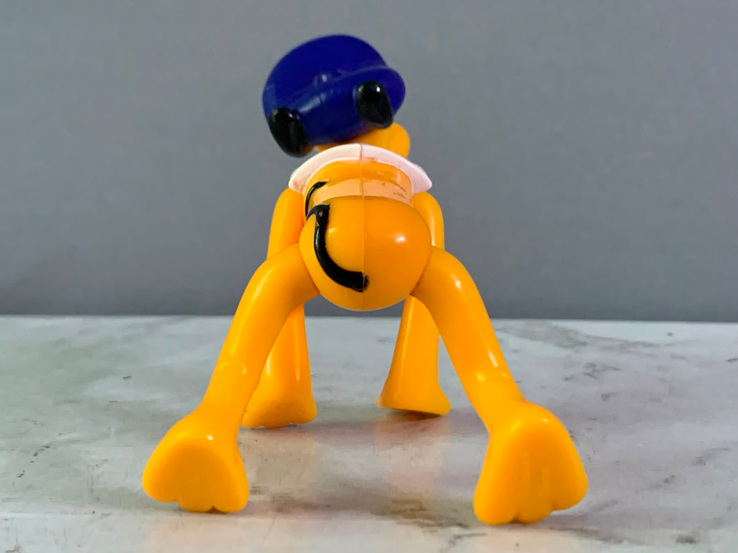 Mickey & Friends Pluto in France Plastic Figure.