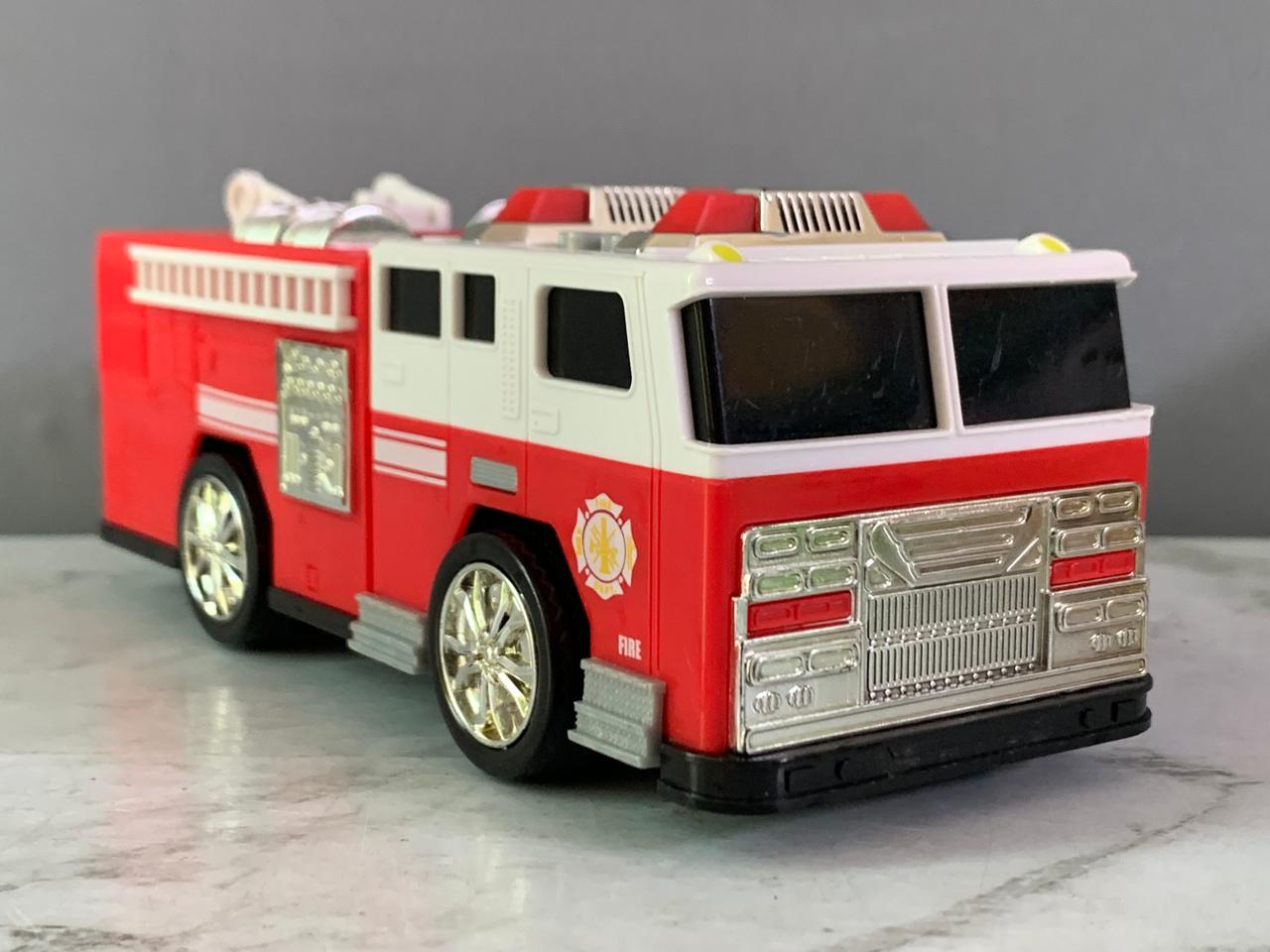 Adventure Force Musical City Service Fire Truck Toy.(new batteries required)