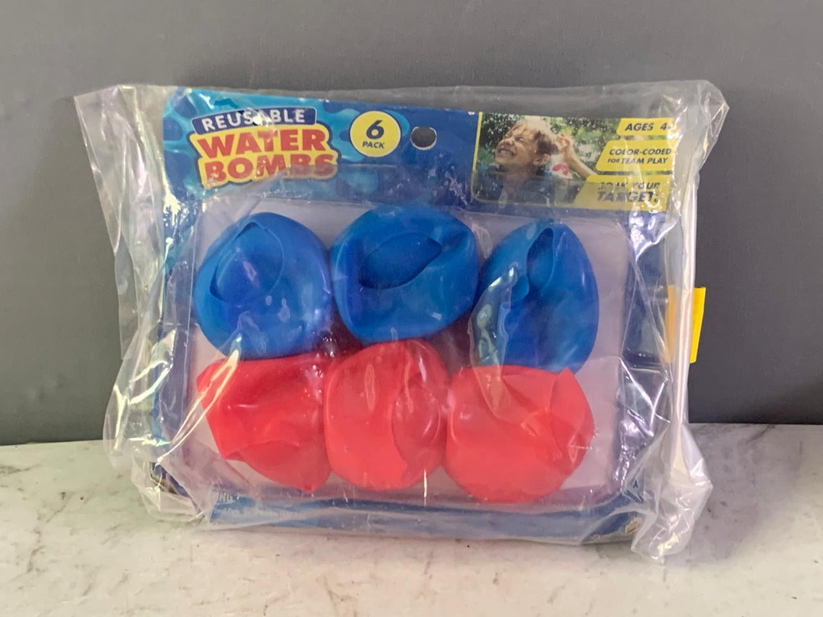 REUSABLE WATER BOMBS. (New)