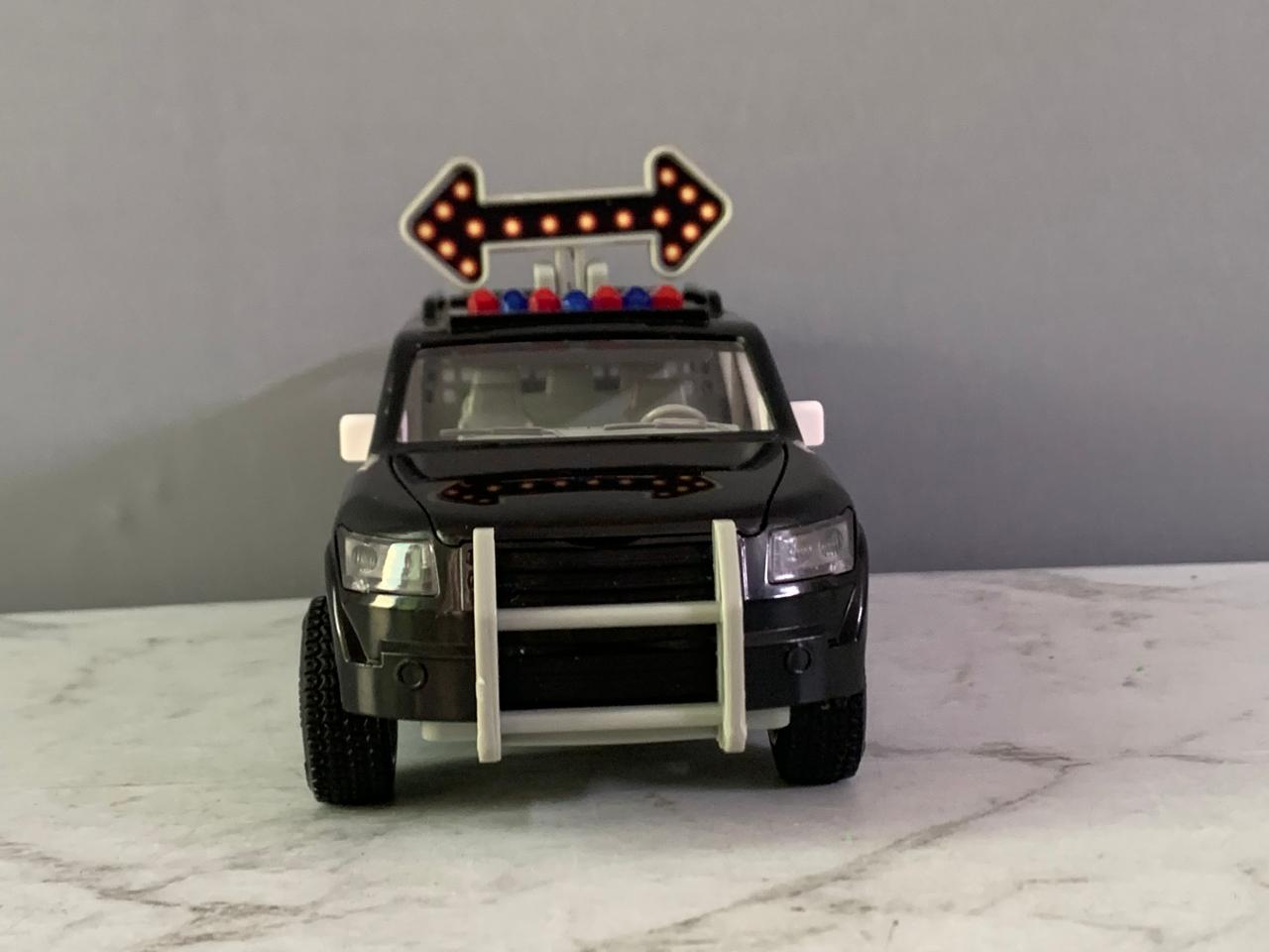 DRIVEN by Battat Police SUV.(new batteries required) (Rs 250 advance)