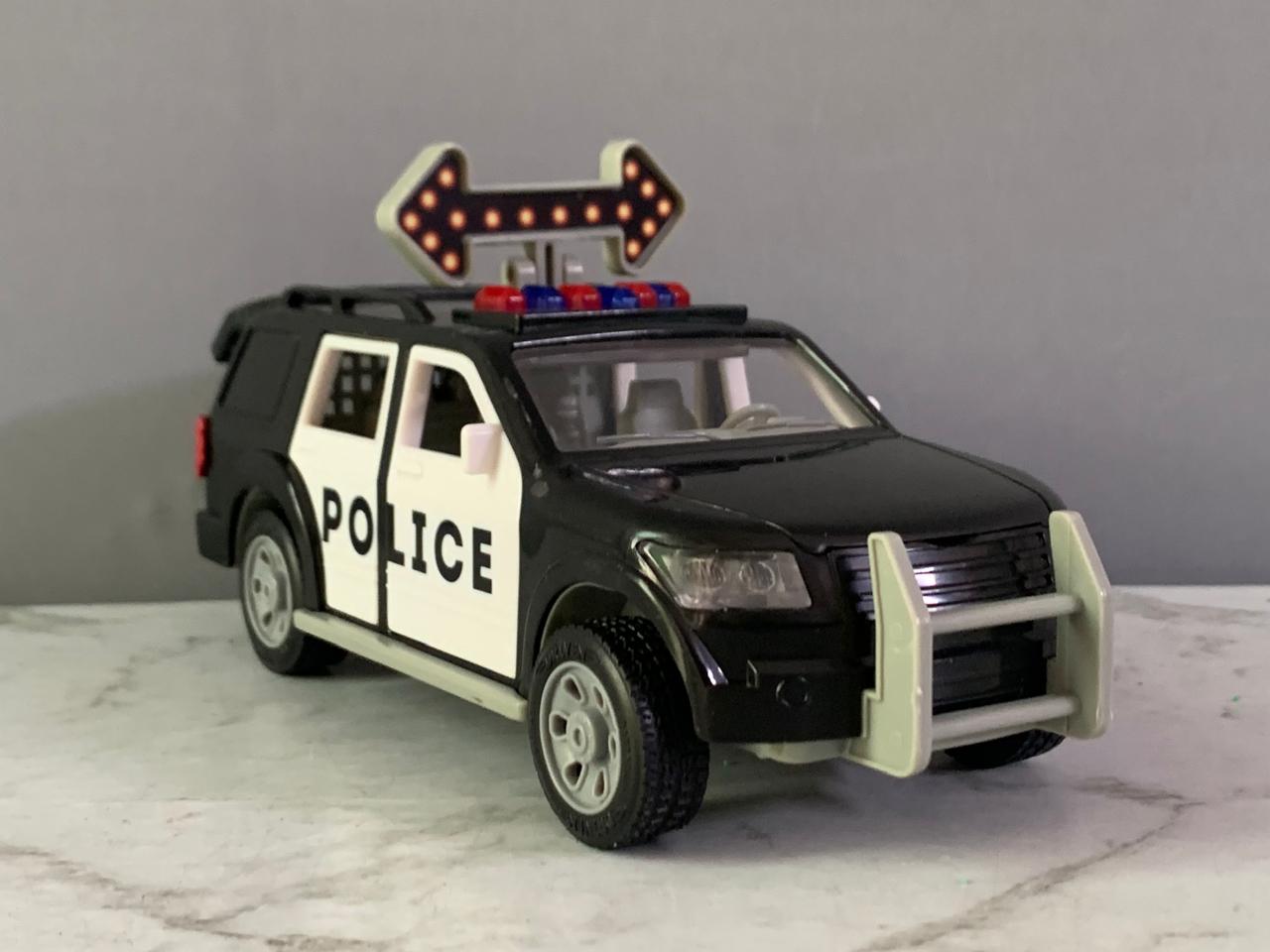 DRIVEN by Battat Police SUV.(new batteries required) (Rs 250 advance)