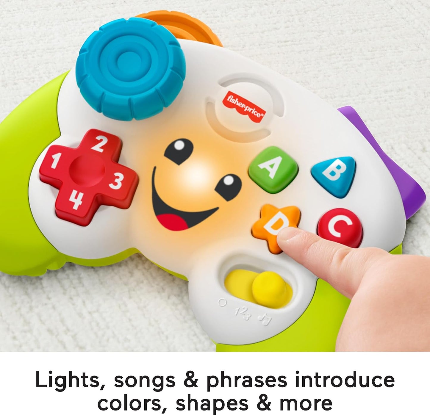 Fisher-Price Baby & Toddler Toy Laugh & Learn Game Controller.