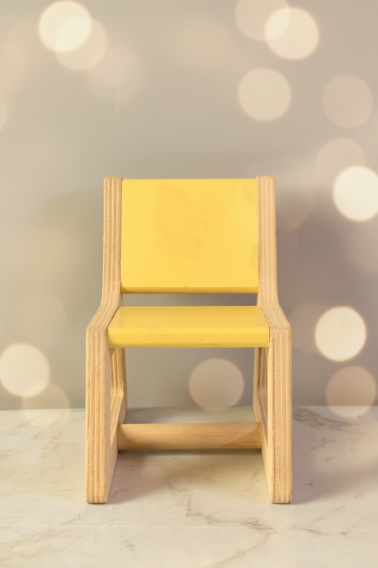 Doll house Wooden Chair.