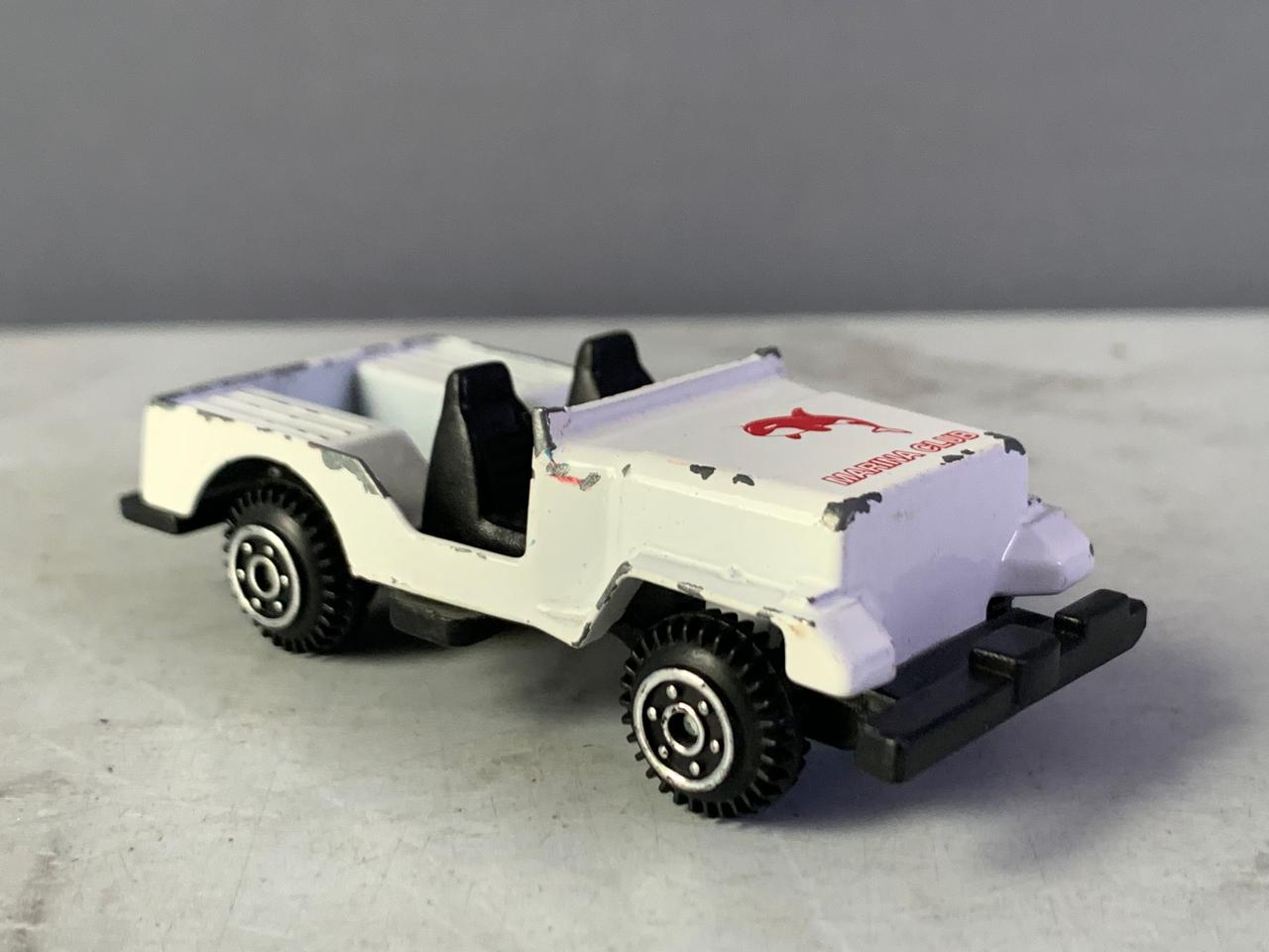 Corgi Juniors No. 5 Willys Jeep Die-Cast Toy Car.