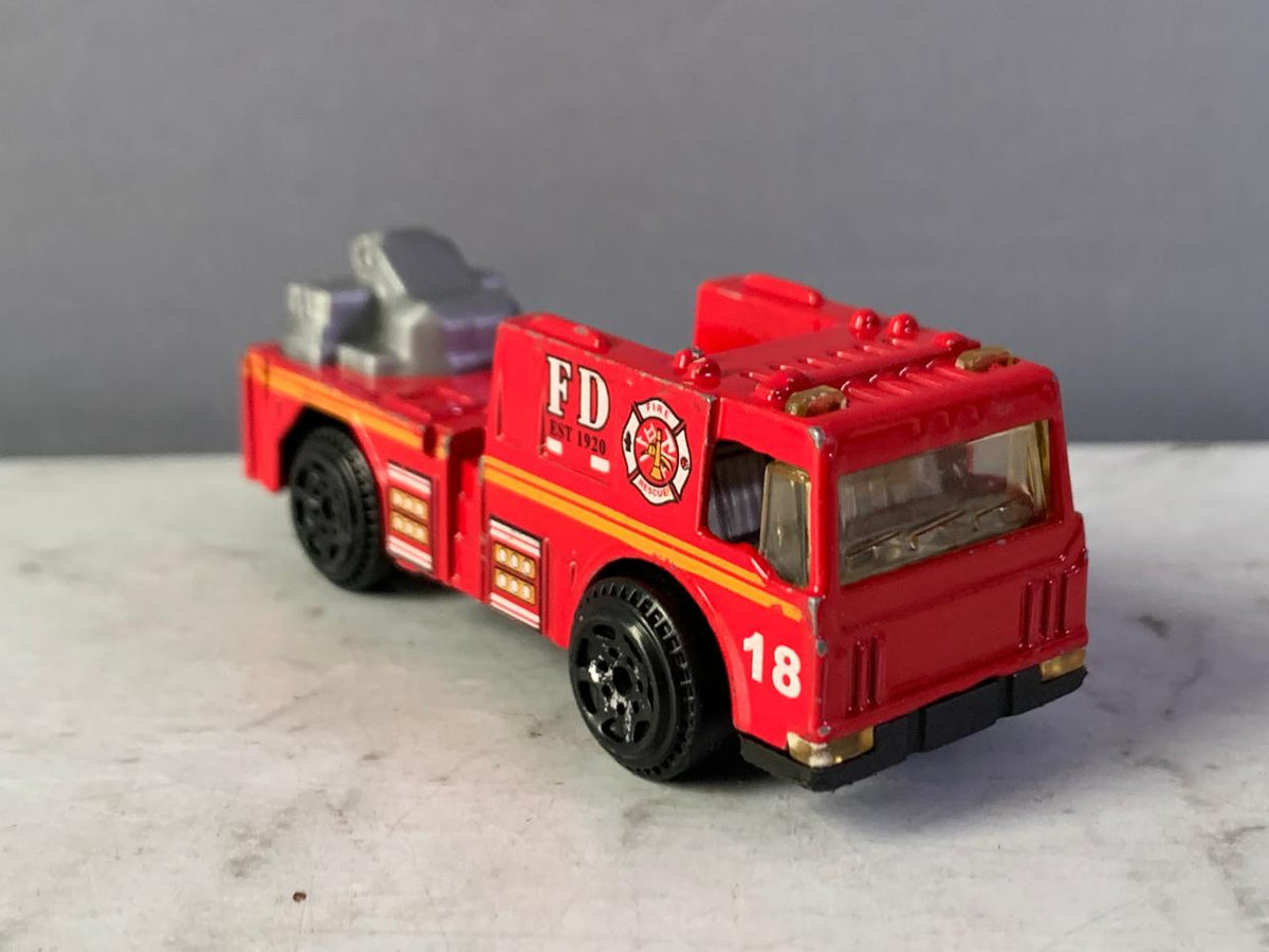 Mattel Matchbox Fire Engine.