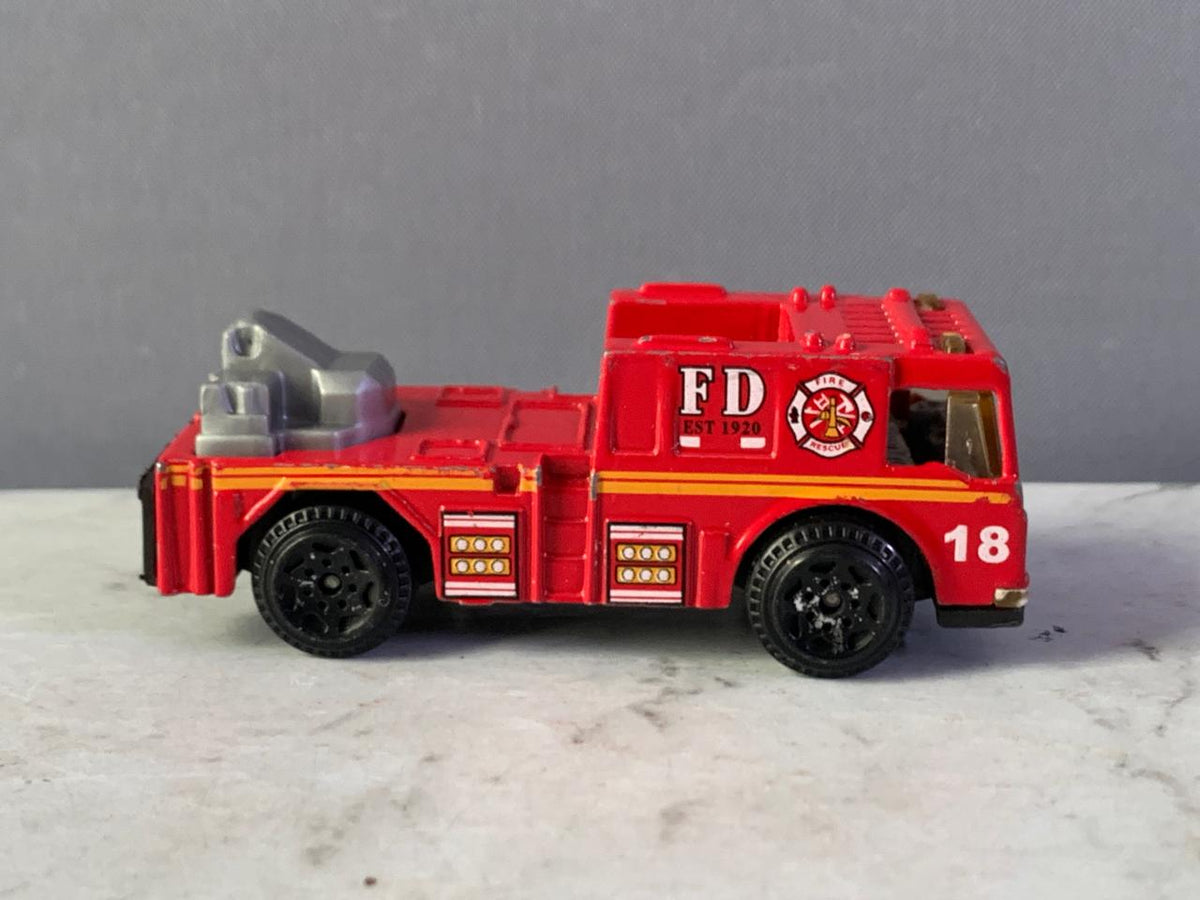 Mattel Matchbox Fire Engine.