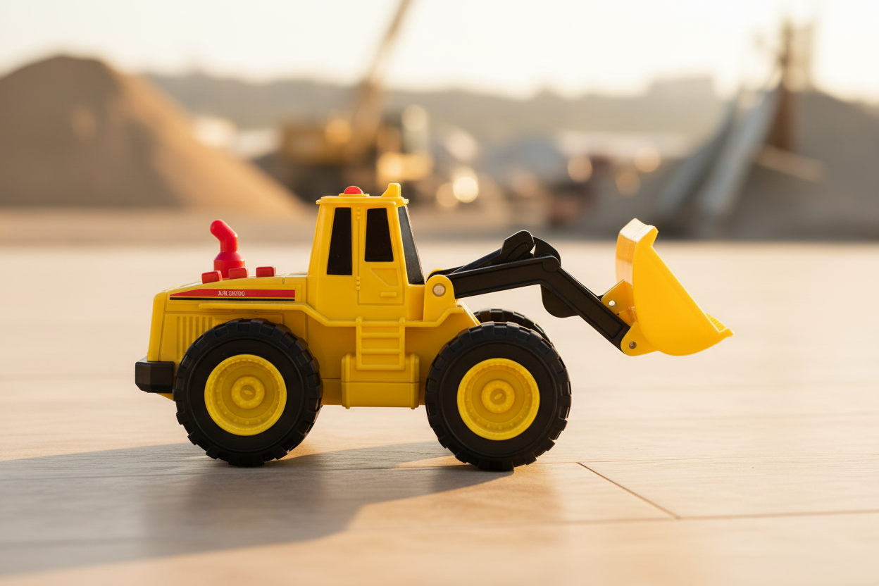 Fast Lane Lazer Wheels Front Loader Truck.(batteries needreplacement)