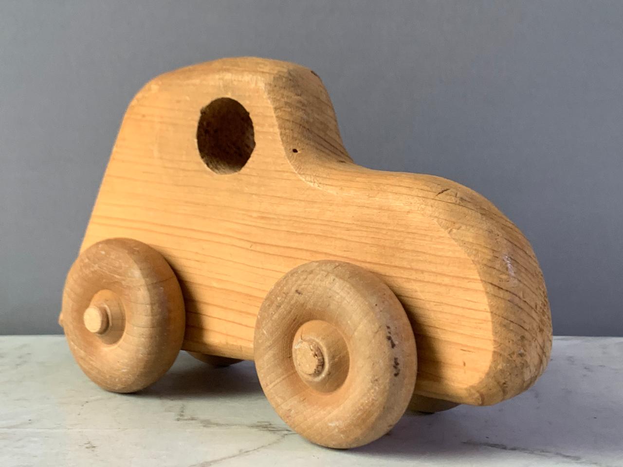 Wooden Toy Car.