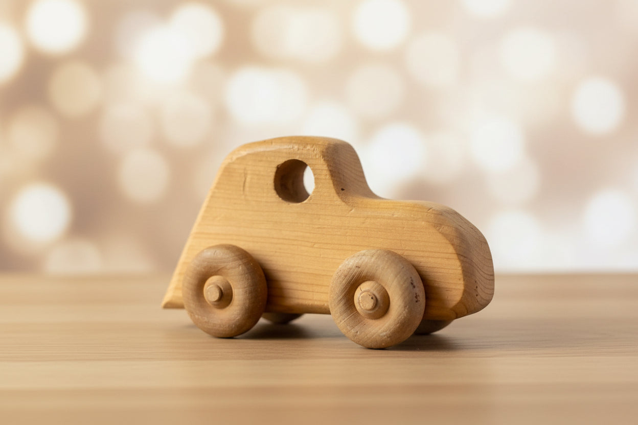 Wooden Toy Car.
