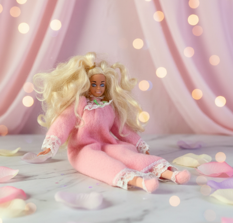 Mattel Bedtime Barbie Soft-Body Plush Doll. (Must check video)