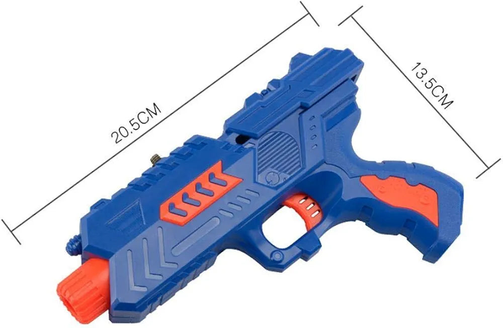 2-in-1 Soft Dart and Water Gel Ball Blaster Toy Gun. (Without blasters)