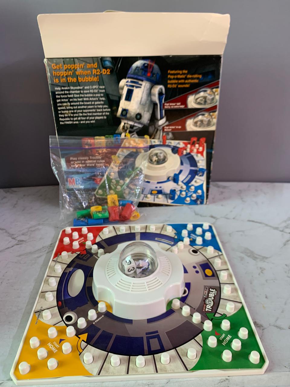 R2-D2 Star Wars Trouble Board Game. (Rs 250 advance)