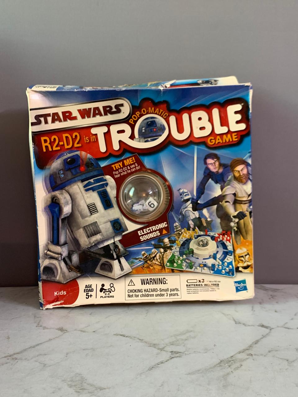 R2-D2 Star Wars Trouble Board Game. (Rs 250 advance)