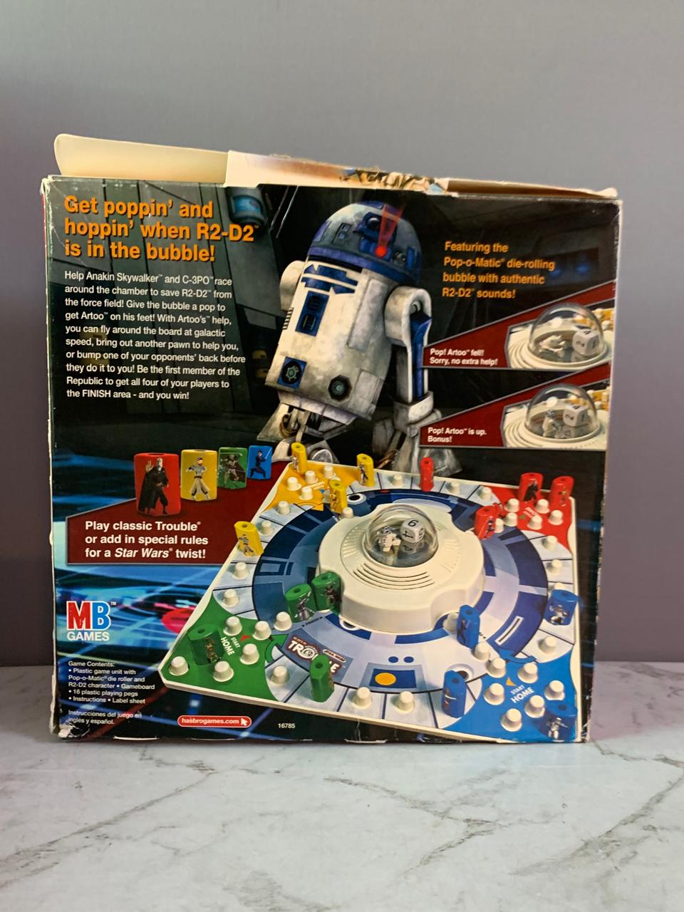 R2-D2 Star Wars Trouble Board Game. (Rs 250 advance)