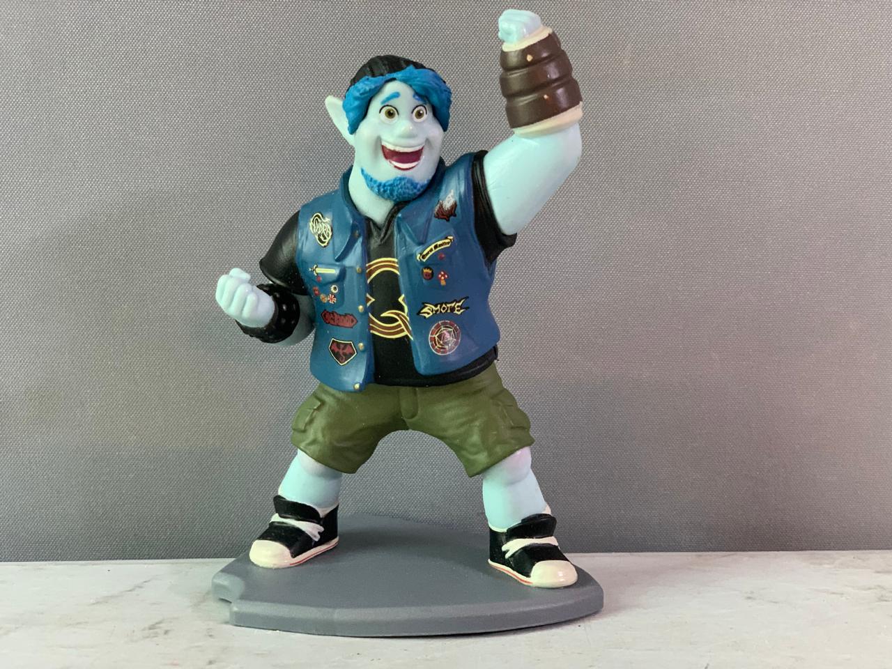 Disney Pixar Onward Barley Lightfoot Figure.