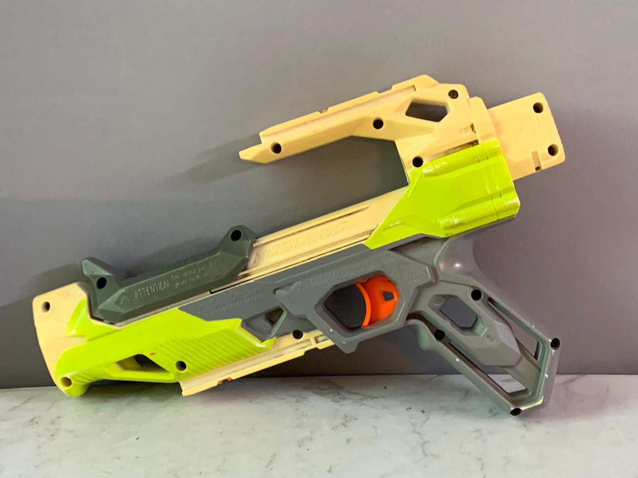 Nerf N-Strike Modulus IonFire Blaster. (Without blasters)(Rs 250 advance)