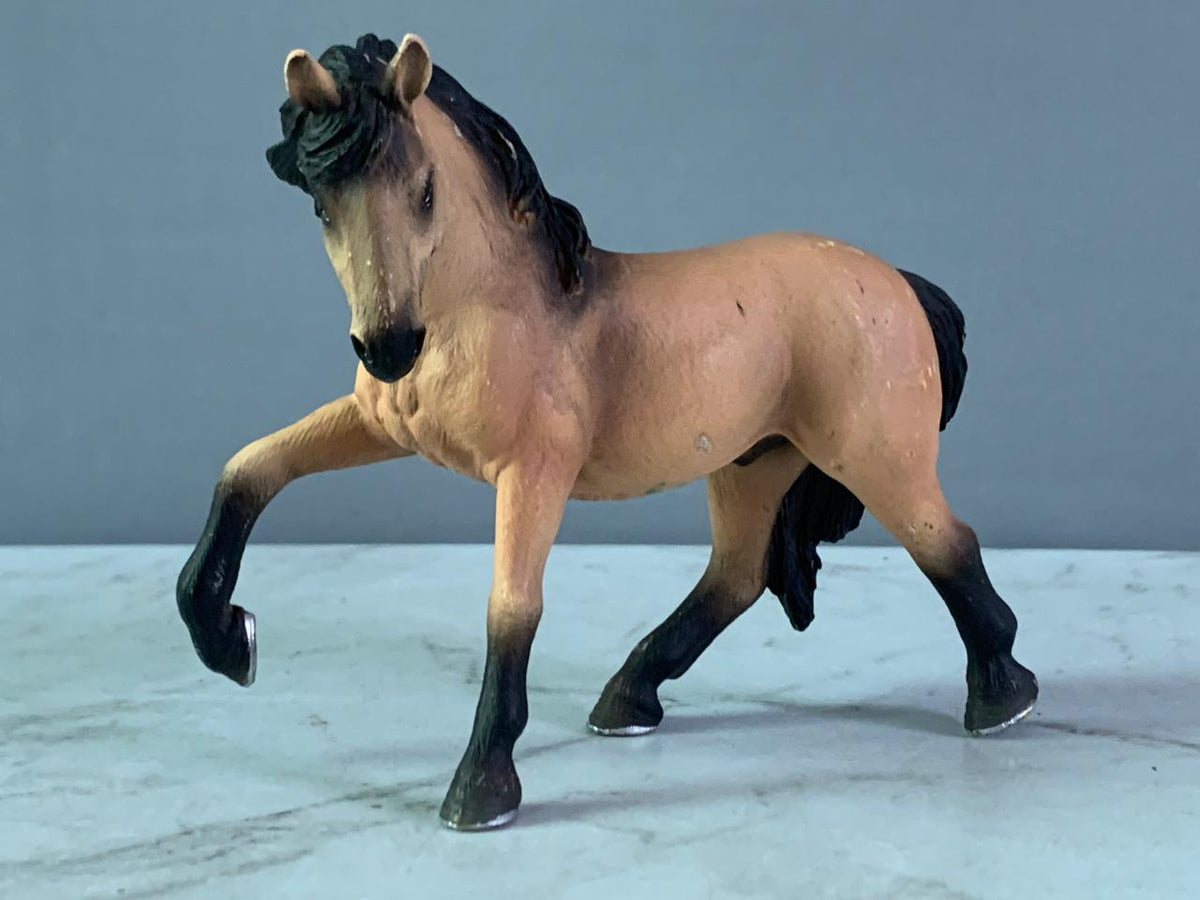 Schleich Lusitano Gelding Horse Figurine.