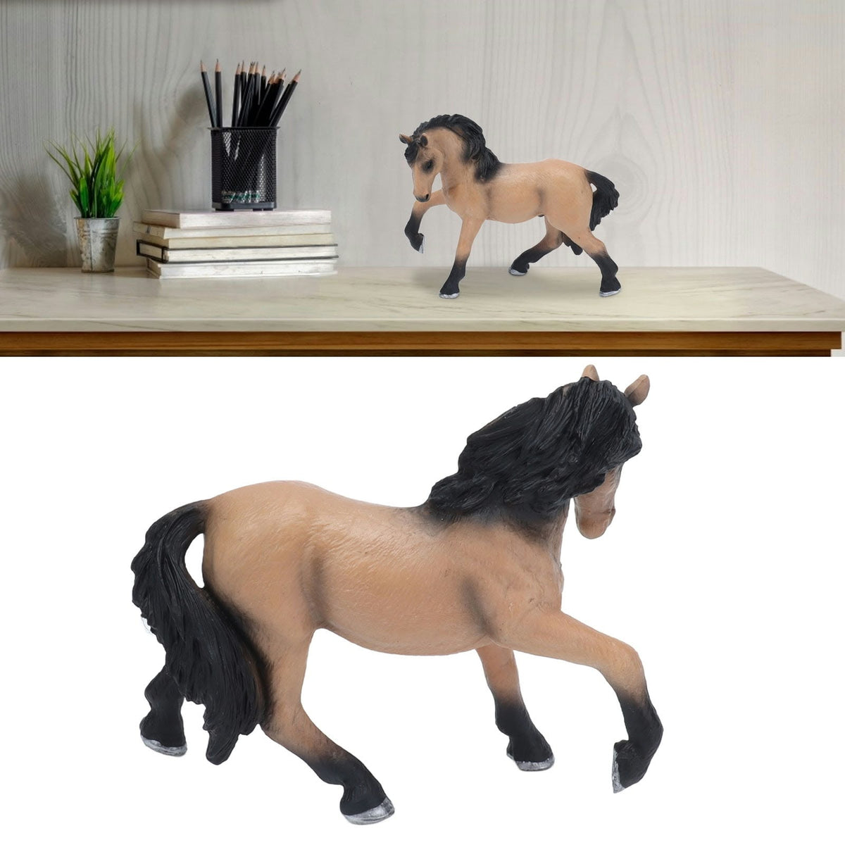 Schleich Lusitano Gelding Horse Figurine.