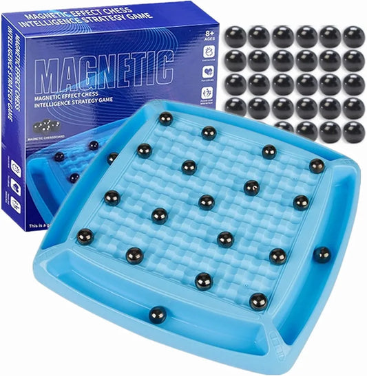 Portable Magnetic Chess Game with Magnet Balls. (Rs 250 advance)