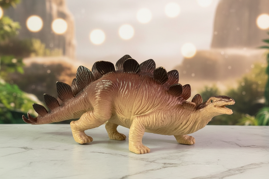 Greenbrier International Stegosaurus Plastic Toy Figure.