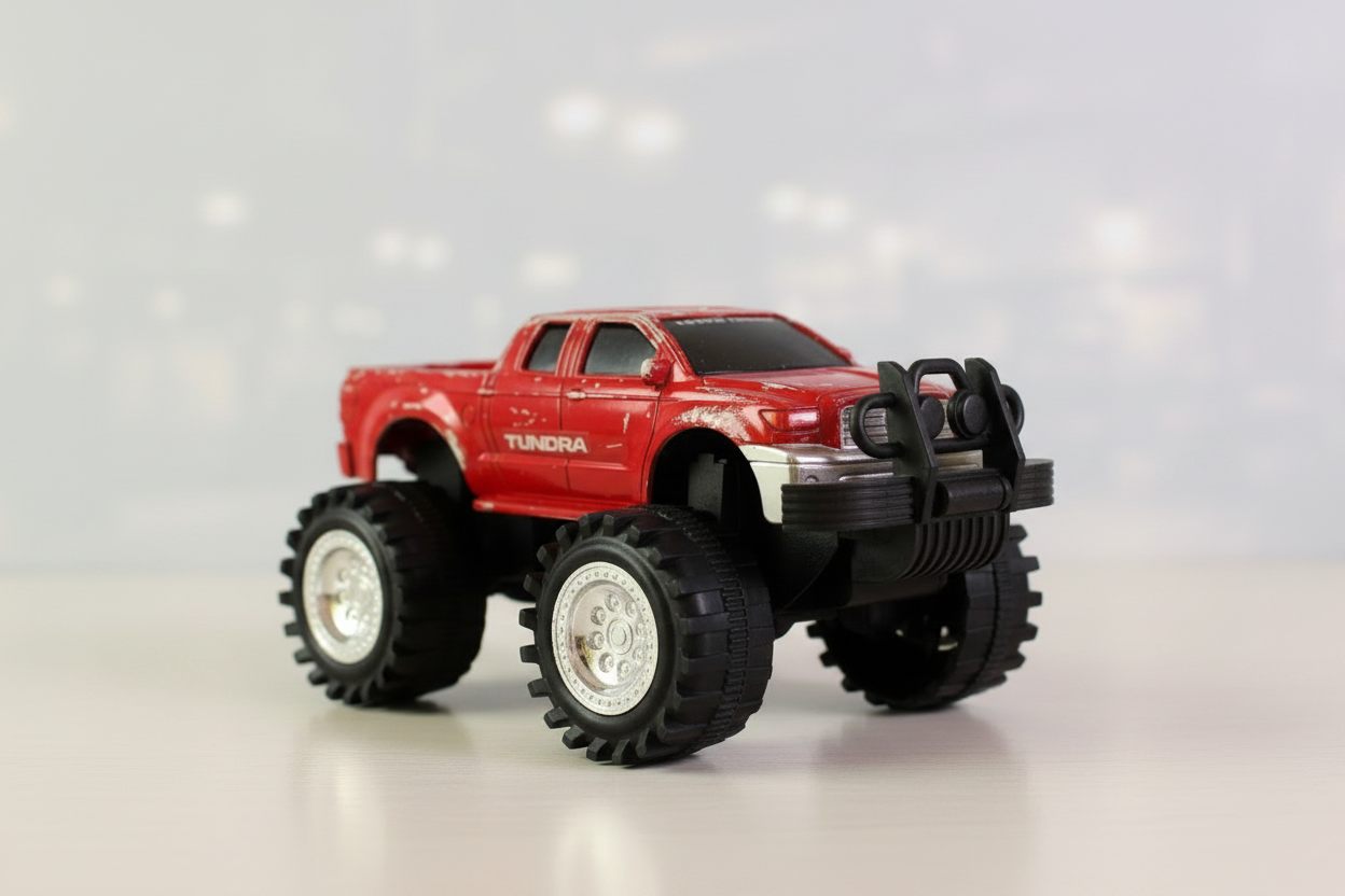 Toyota Tundra Off-Road Monster Truck Toy. (Rs 250 advance)