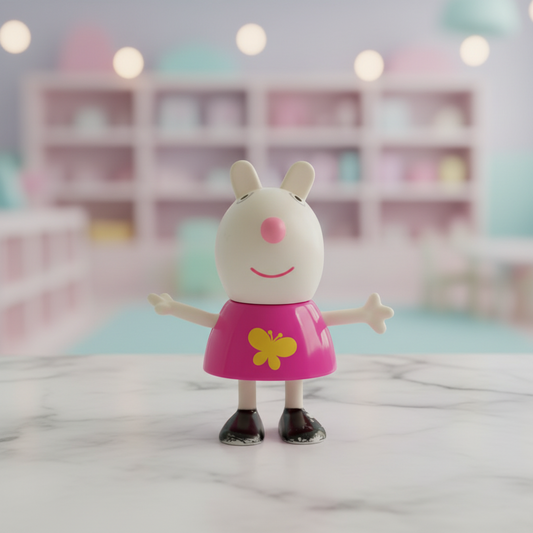 Peppa Pig Suzy Sheep Action Figure.