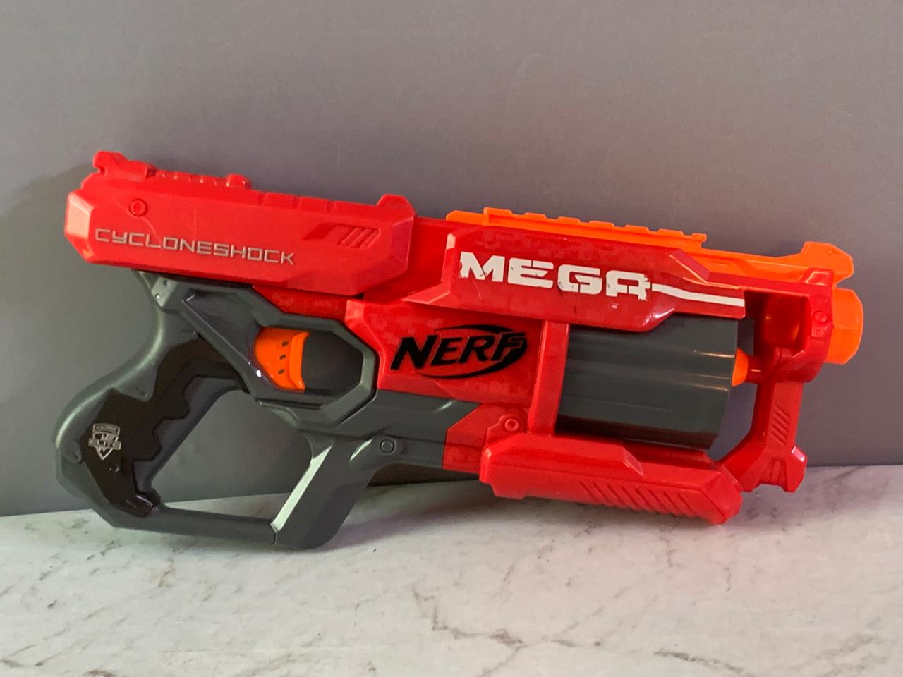 Nerf N-Strike Elite Mega CycloneShock Blaster.