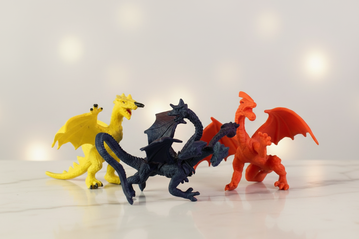 Kinder Joy Dragons (set of 3)