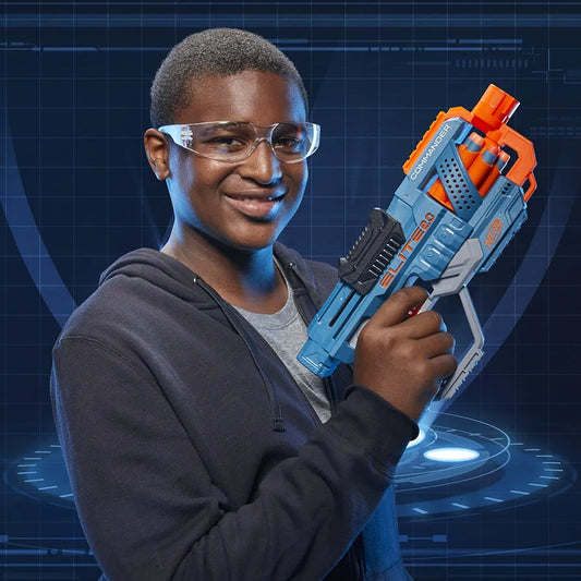 NERF Elite 2.0 Commander RD-6 Dart Blaster(with 2 darts)(Rs 250 advance)