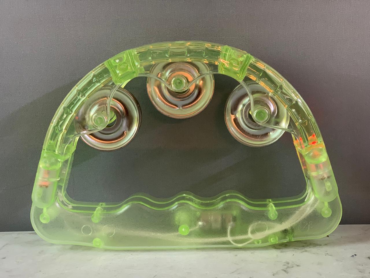 Flashing Tambourine Led Light Up Sensory Toy.