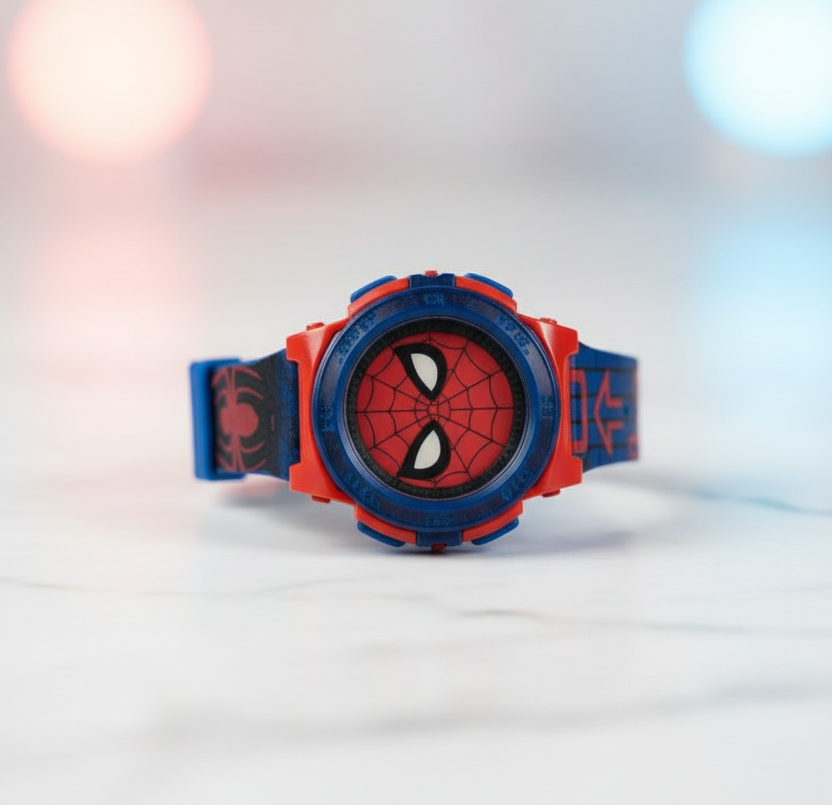 Marvel Spiderman Digital Watch.(Batteries need replacement)
