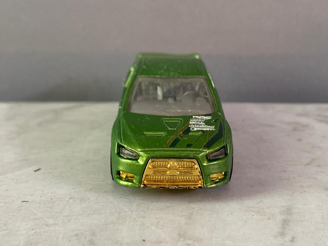 Hot Wheels Mitsubishi Lancer Evolution.