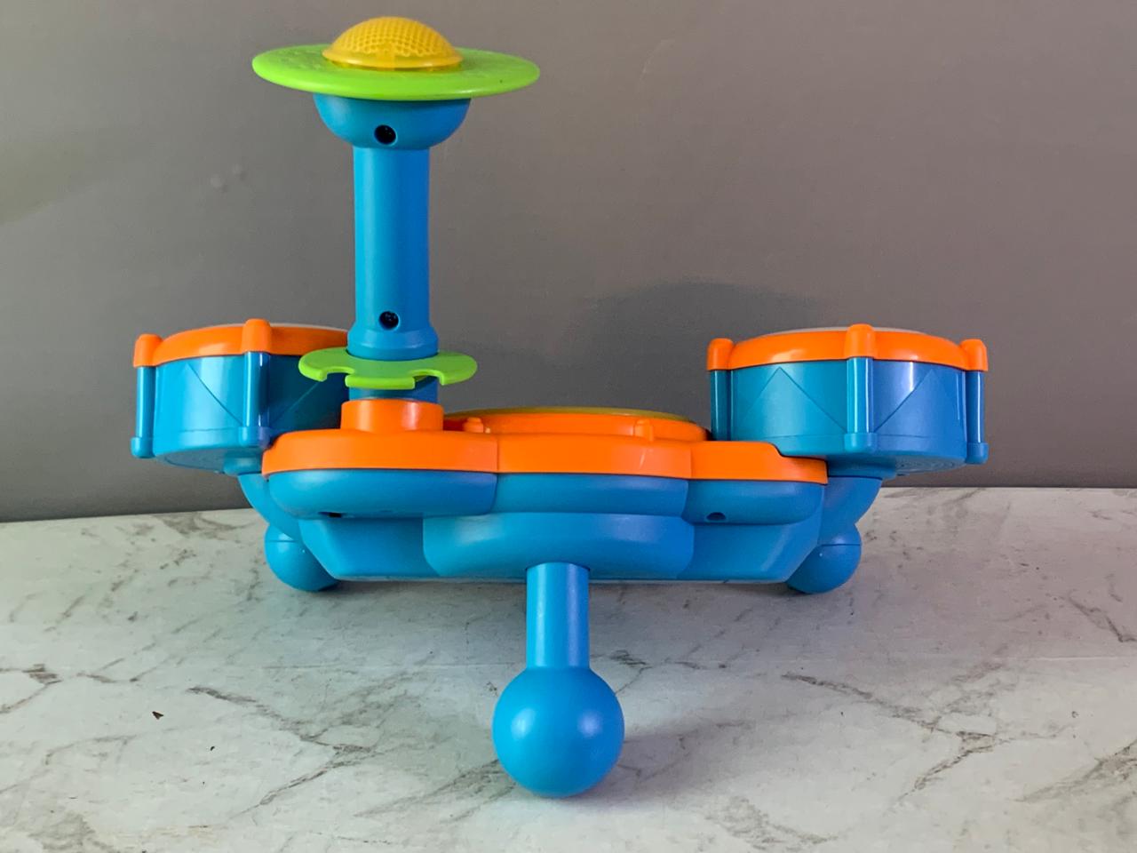 VTech KidiBeats Kids Drum Set.(with one drumstick)(Rs 250 advance)