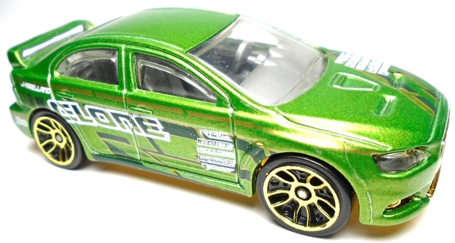 Hot Wheels Mitsubishi Lancer Evolution.