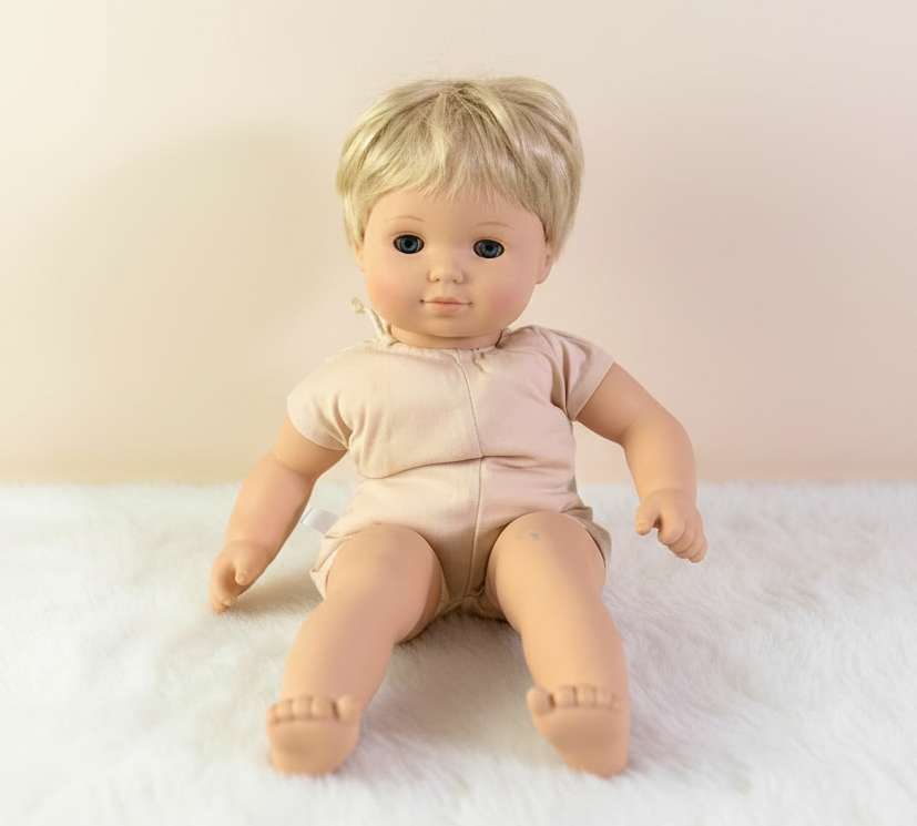 American Girl Bitty Twins blond Boy 16” Doll. (Rs 250 advance)