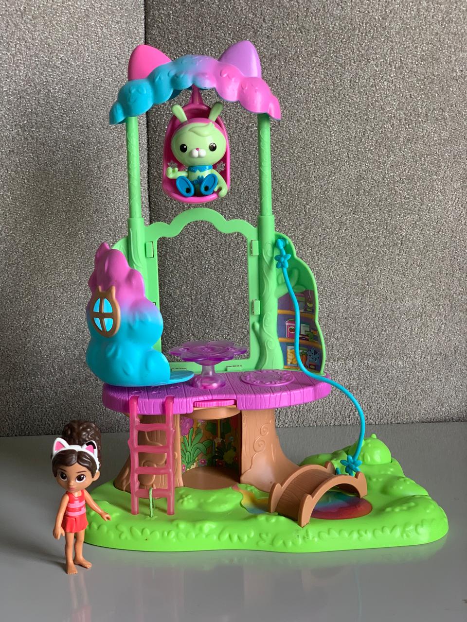 Gabby's Dollhouse Kitty Fairy's Garden Treehouse Playset. (Rs 250 advance)