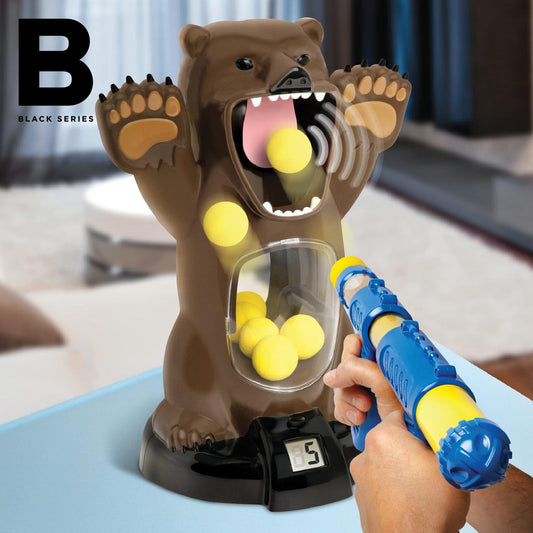 Black Series Hungry Bear Shooting Target Game.(1 foam ball available)(Rs 300 advance)