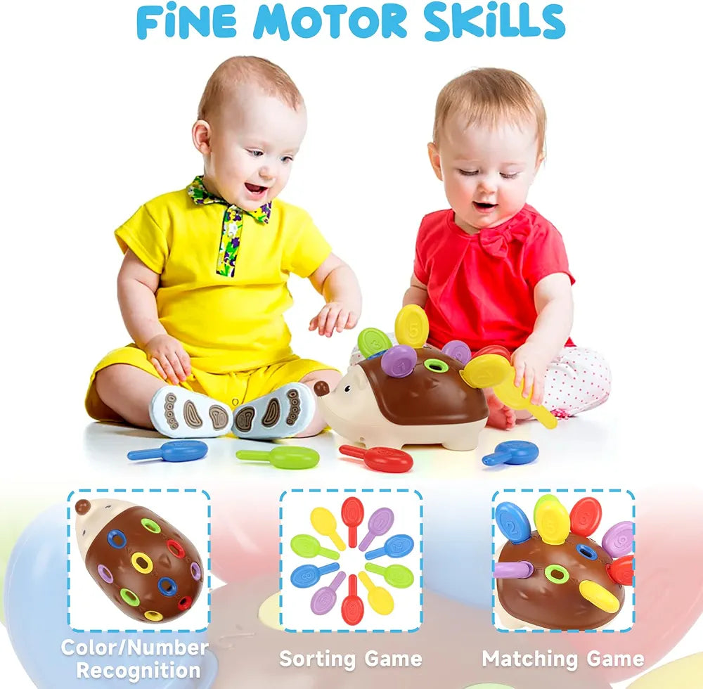 Hedgehog Splicing Toy. (9 spines available)