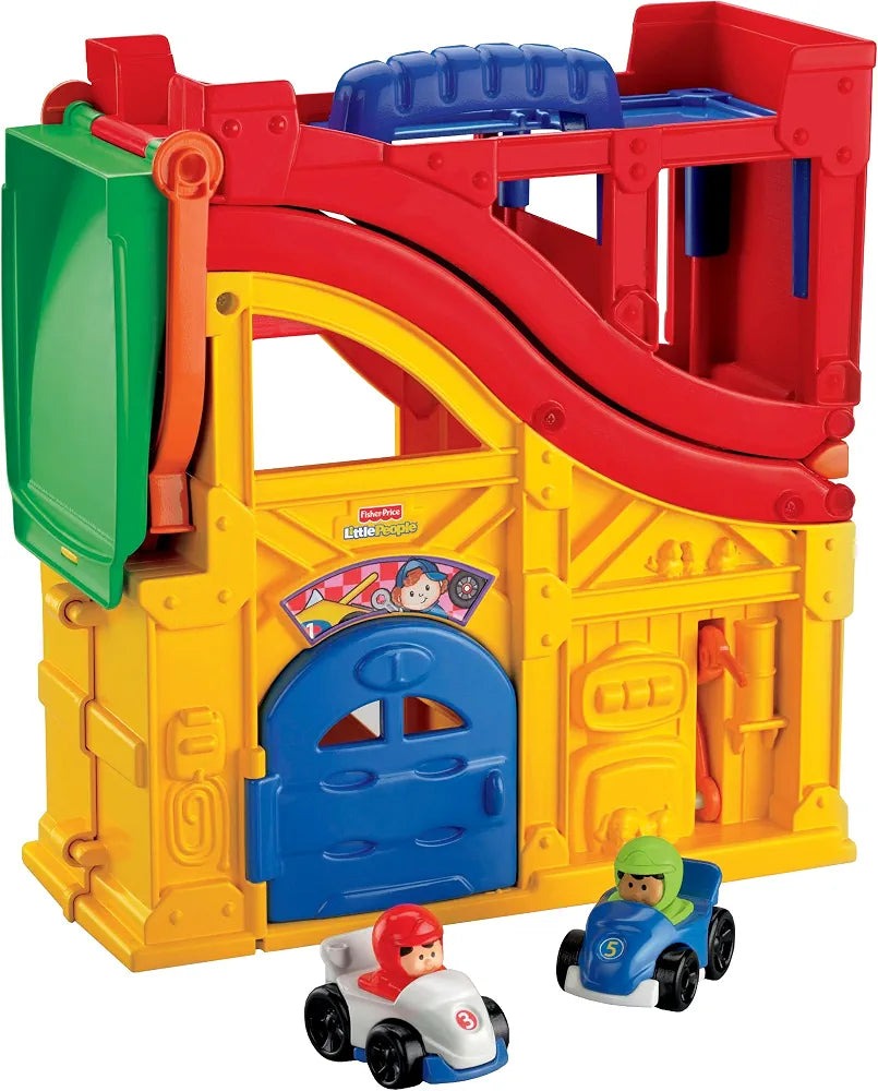 Fisher-Price Little People Wheelies Rev 'n Sounds Race Track.( without vehicles)(Rs 350 advance)