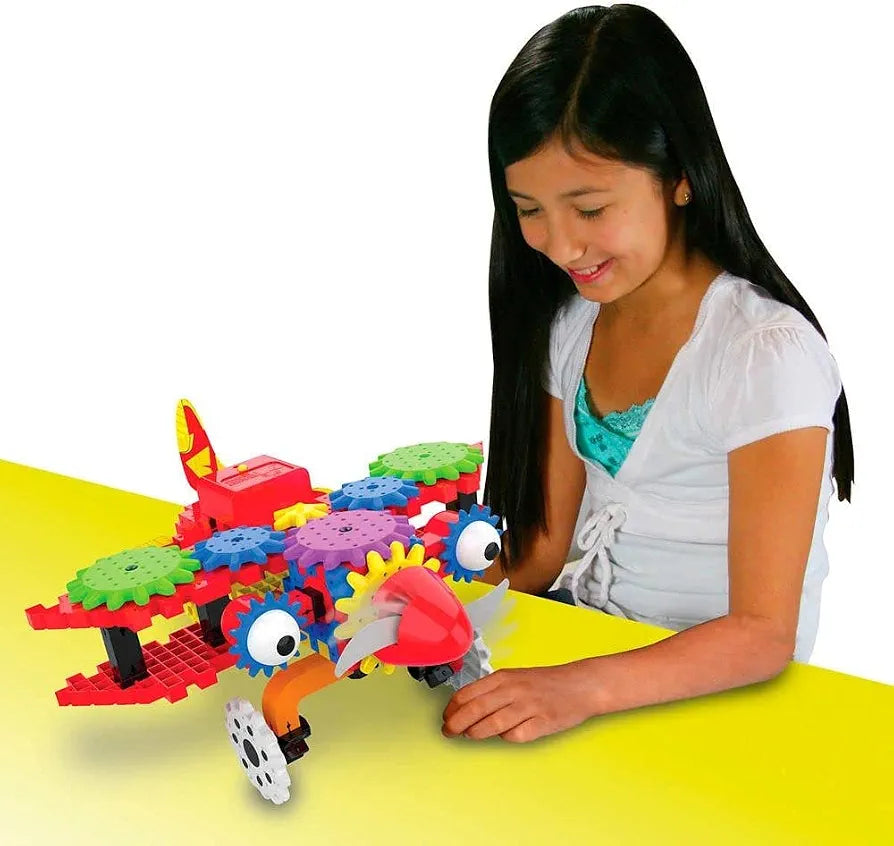 Learning Journey Bi Techno Gears Bionic Biplane Set. (Bxl-107) (Rs 300 advance)