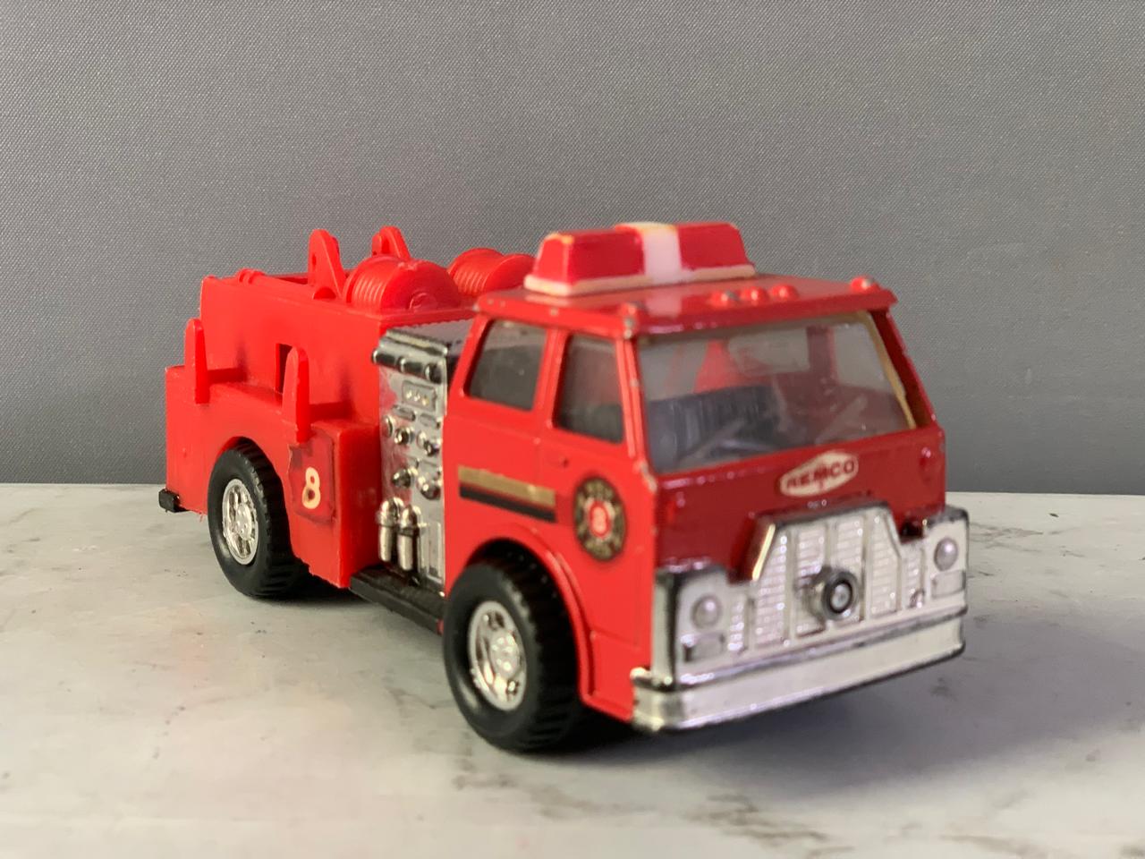 Vintage Remco Tuff Ones Fire Truck.