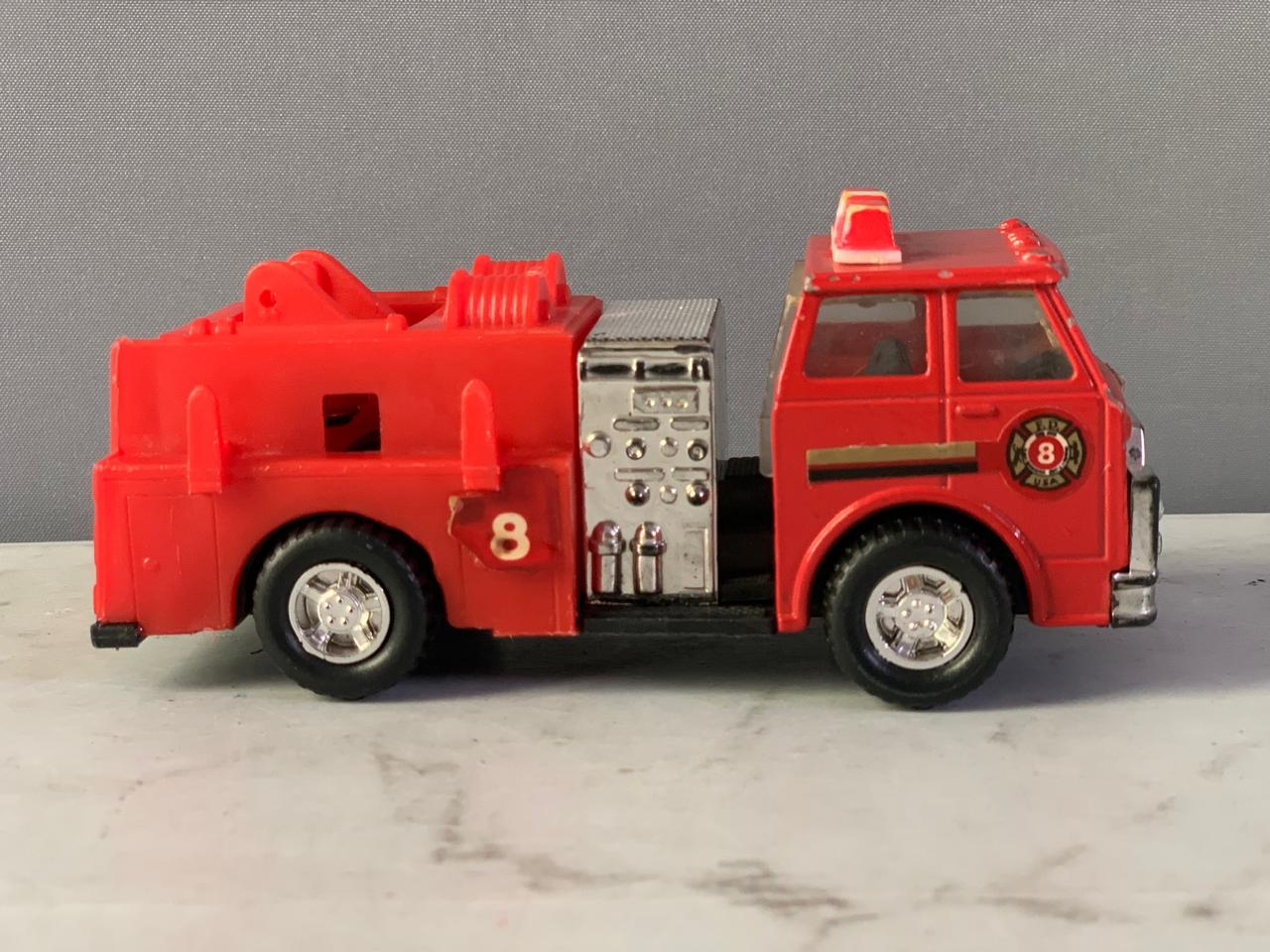 Vintage Remco Tuff Ones Fire Truck.