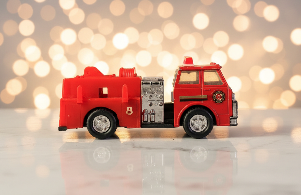 Vintage Remco Tuff Ones Fire Truck.