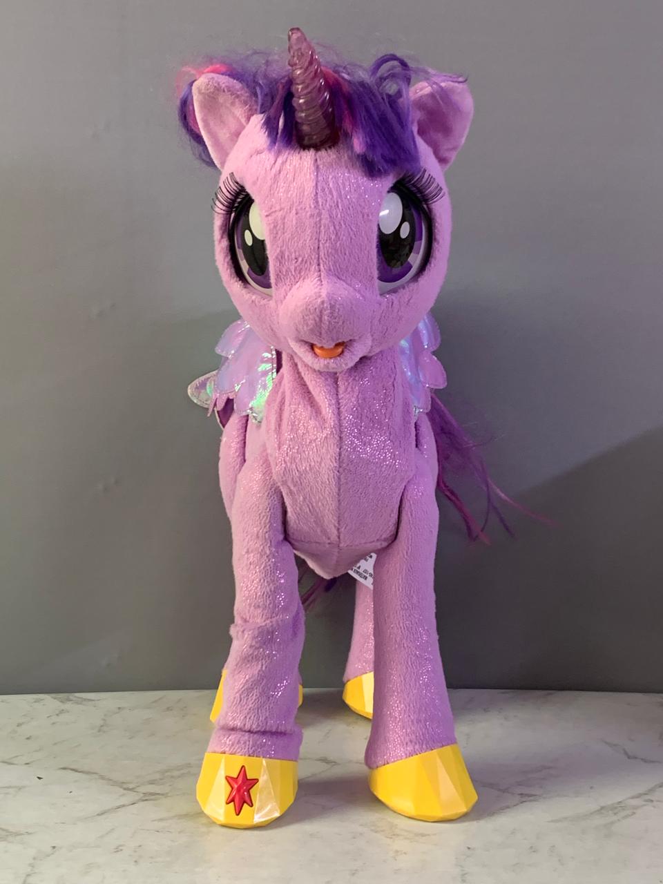 Hasbro My Little Pony My Magical Princess Twilight Sparkle 14”. (New Batteries required) (Rs 500 advance)