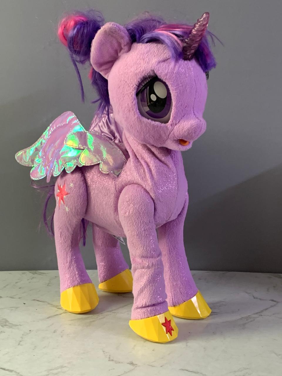 Hasbro My Little Pony My Magical Princess Twilight Sparkle 14”. (New Batteries required) (Rs 500 advance)