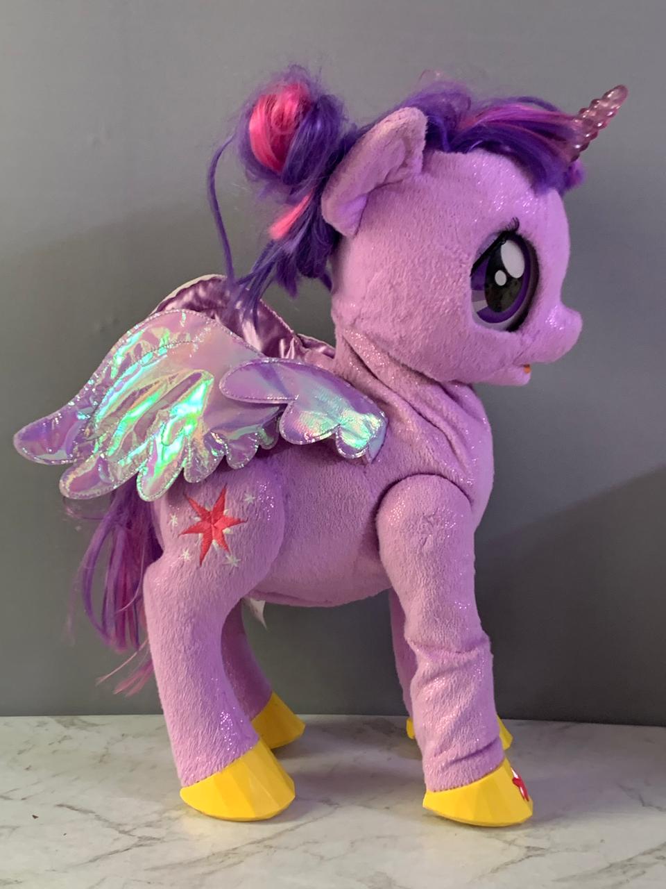 Hasbro My Little Pony My Magical Princess Twilight Sparkle 14”. (New Batteries required) (Rs 500 advance)
